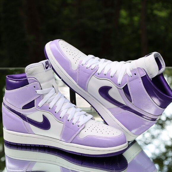 Air Jordan 1 Retro High OG Court Purple Custom - Picture 8 of 13